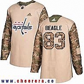 Washington Capitals #83 Jay Beagle Camo Adidas Veterans Day Practice Jersey,baseball caps,new era cap wholesale,wholesale hats